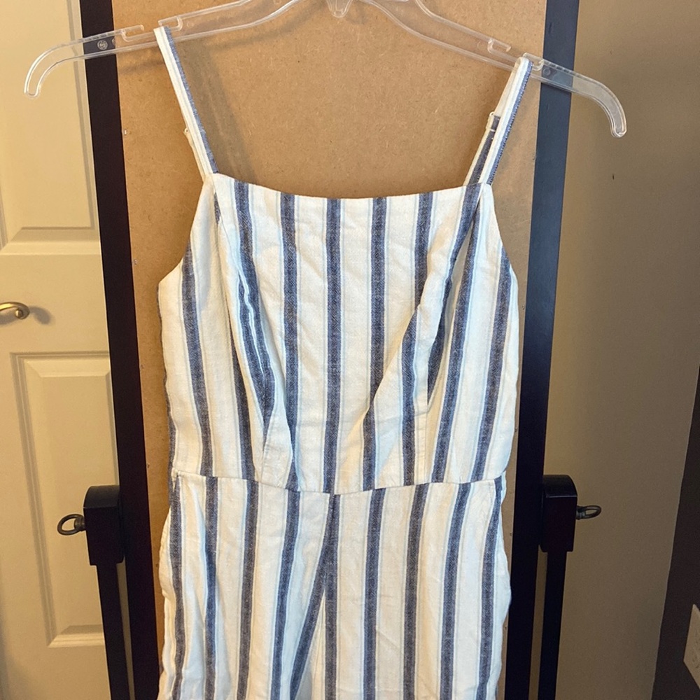 Old Navy striped jumpsuit S